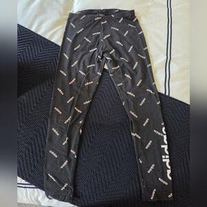 Adidas Black Leggings Sleek Design